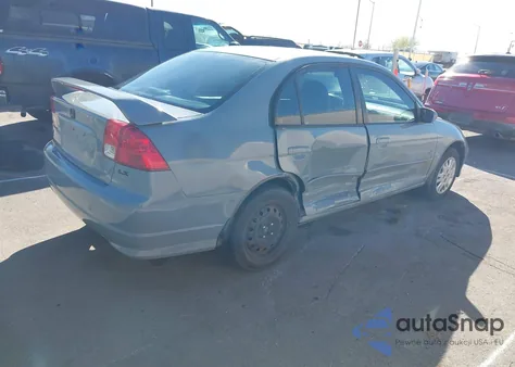 2004 Honda Civic Lx из США, поврежденный, VIN 2HGES16554H515491